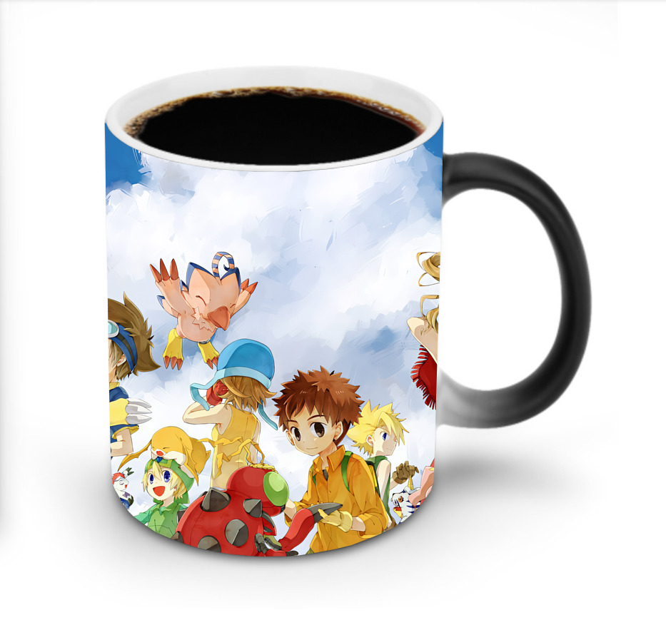 （画像用） Digimon デジタルモンスター/デジモン 温度変色マグカップ