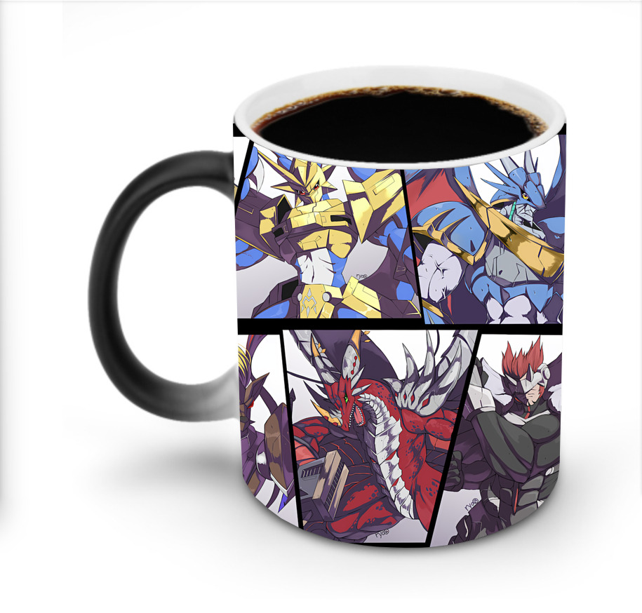 （画像用） Digimon デジタルモンスター/デジモン 温度変色マグカップ