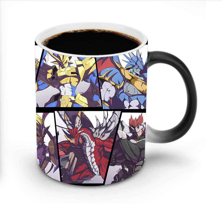 （画像用） Digimon デジタルモンスター/デジモン 温度変色マグカップ
