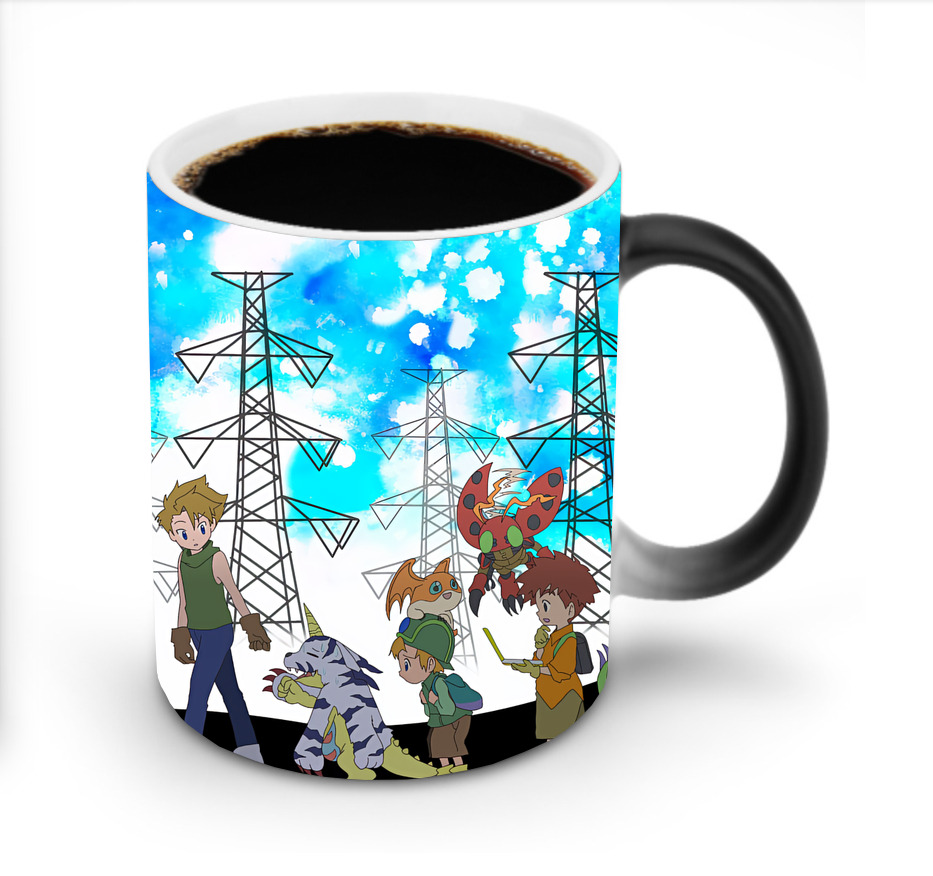 （画像用） Digimon デジタルモンスター/デジモン 温度変色マグカップ