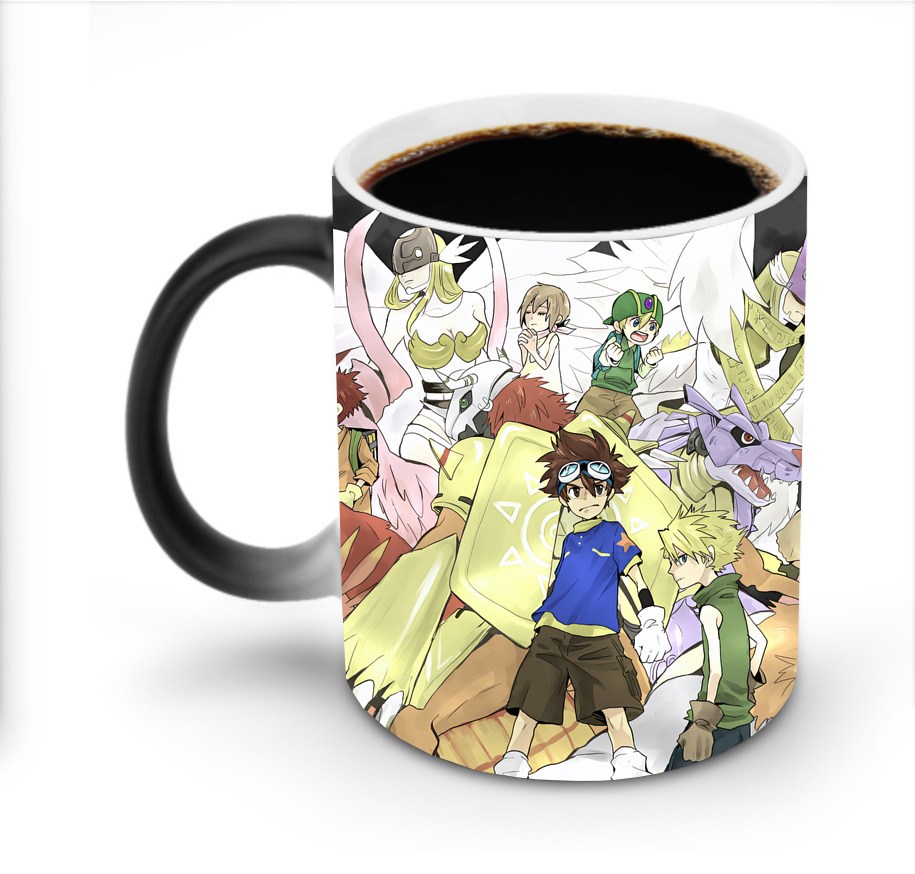 （画像用） Digimon デジタルモンスター/デジモン 温度変色マグカップ