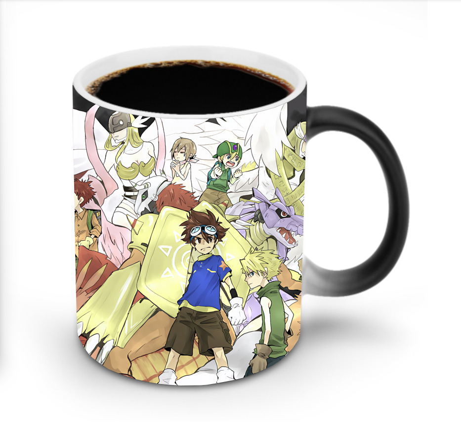 （画像用） Digimon デジタルモンスター/デジモン 温度変色マグカップ