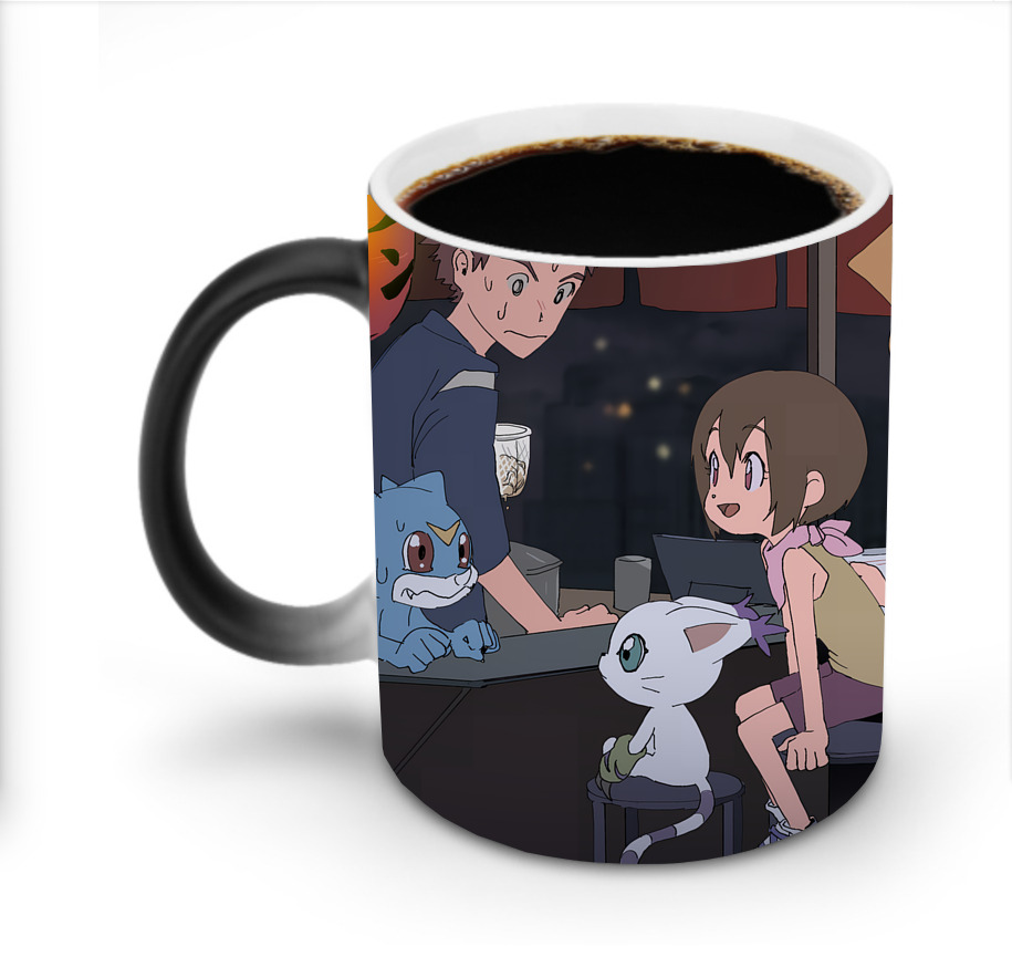 （画像用） Digimon デジタルモンスター/デジモン 温度変色マグカップ