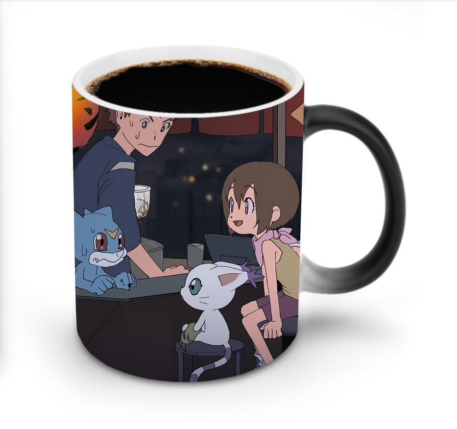 （画像用） Digimon デジタルモンスター/デジモン 温度変色マグカップ