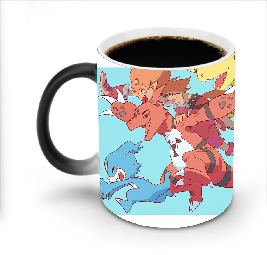 （画像用） Digimon デジタルモンスター/デジモン 温度変色マグカップ
