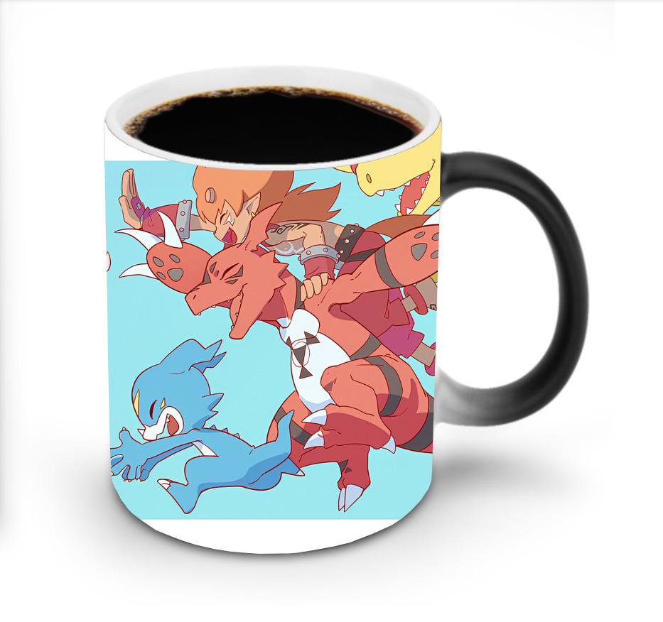 （画像用） Digimon デジタルモンスター/デジモン 温度変色マグカップ