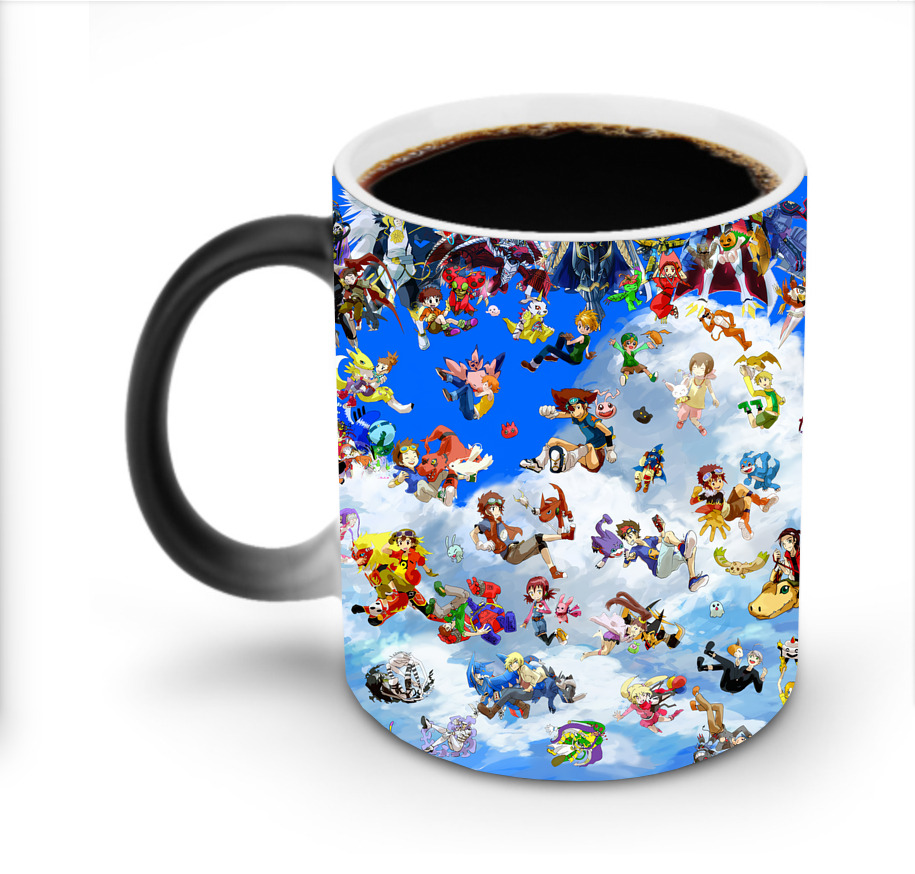 （画像用） Digimon デジタルモンスター/デジモン 温度変色マグカップ