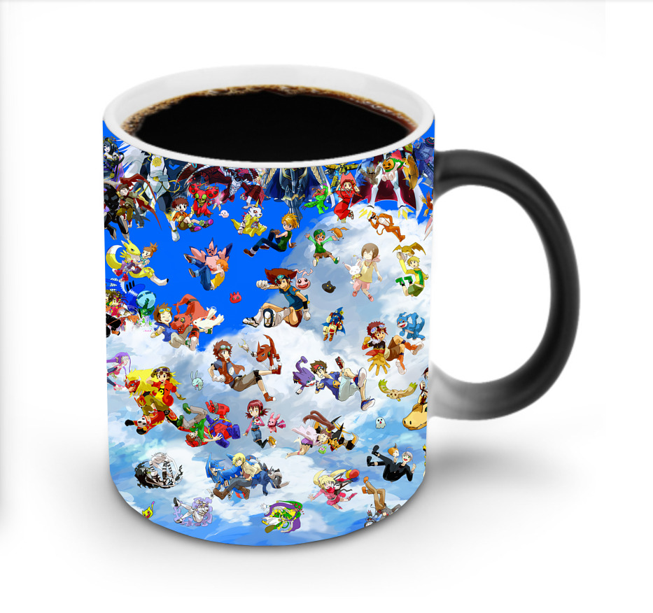 （画像用） Digimon デジタルモンスター/デジモン 温度変色マグカップ