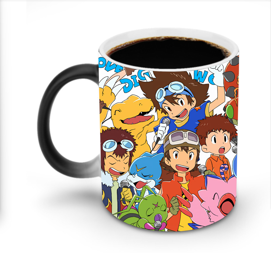 （画像用） Digimon デジタルモンスター/デジモン 温度変色マグカップ