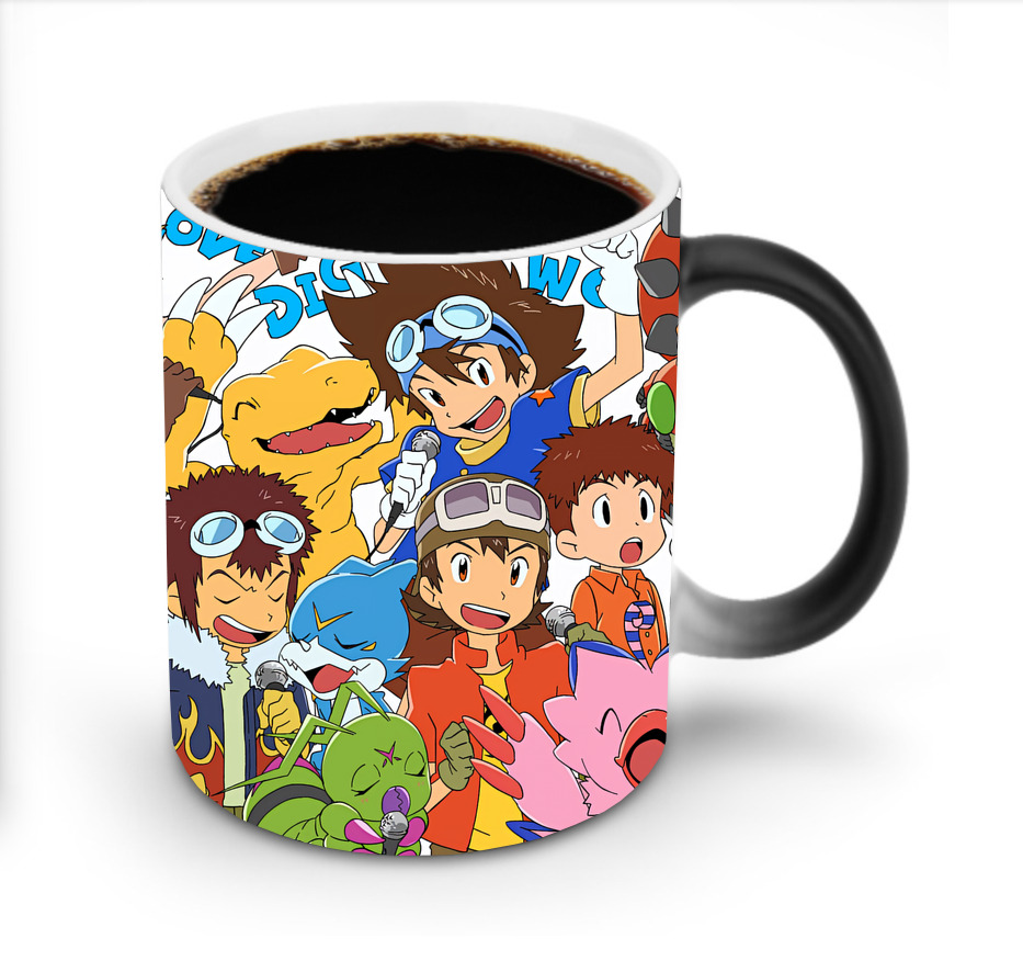 （画像用） Digimon デジタルモンスター/デジモン 温度変色マグカップ