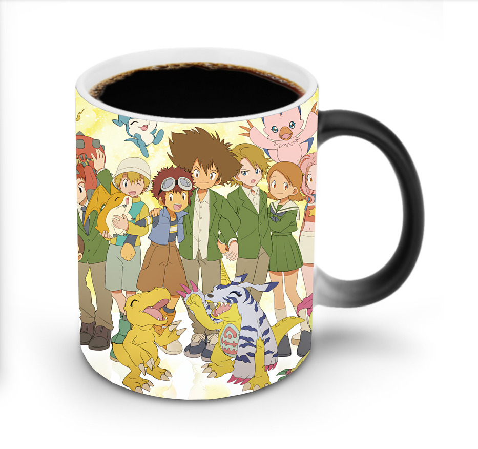 （画像用） Digimon デジタルモンスター/デジモン 温度変色マグカップ
