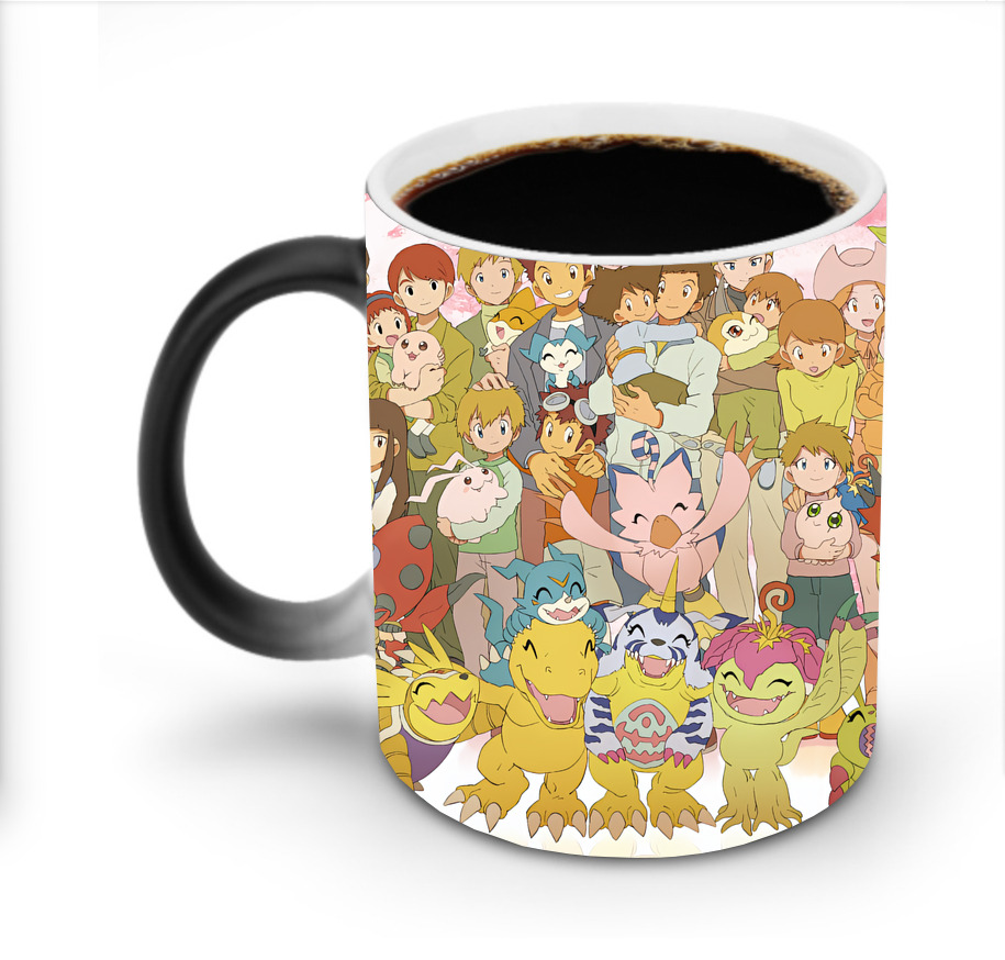 （画像用） Digimon デジタルモンスター/デジモン 温度変色マグカップ