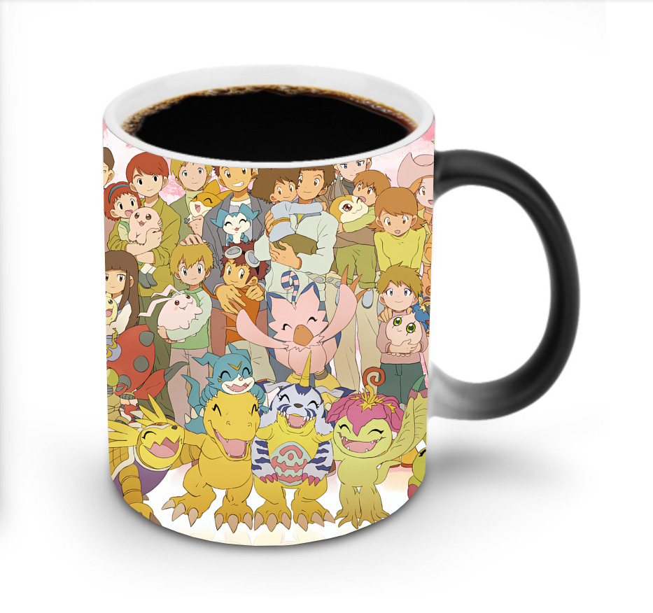 （画像用） Digimon デジタルモンスター/デジモン 温度変色マグカップ