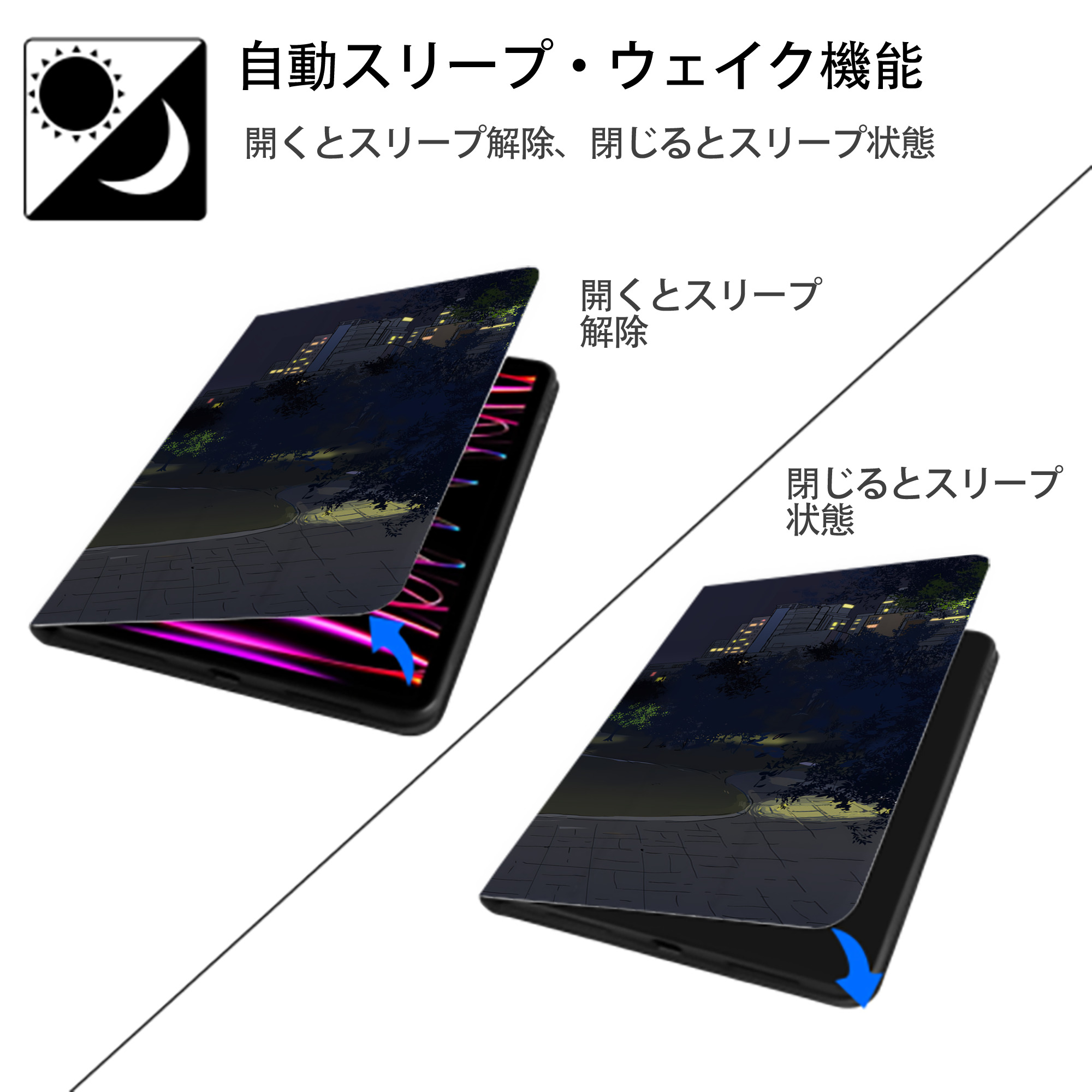 Digimon デジタルモンスター/デジモン IPad ケース ブック型 PUレザー TPU 耐衝撃 軽量 薄型 ペン収納なし 全面保護 IPad 各モデル対応