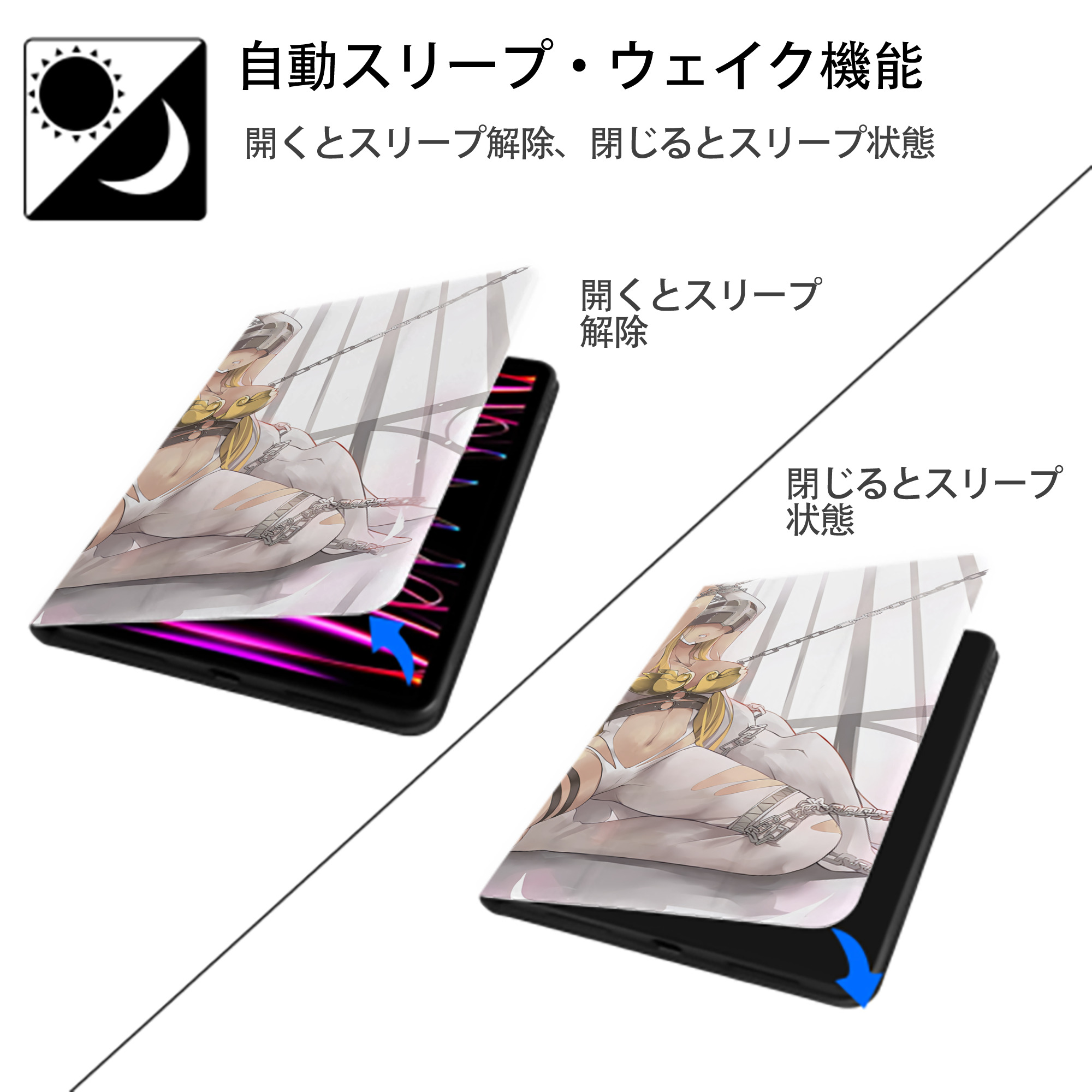 Digimon デジタルモンスター/デジモン IPad ケース ブック型 PUレザー TPU 耐衝撃 軽量 薄型 ペン収納なし 全面保護 IPad 各モデル対応