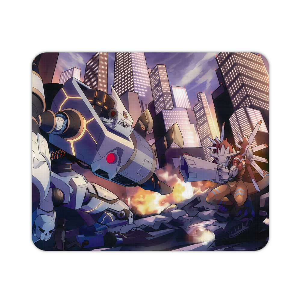 （画像用） Digimon デジタルモンスター/デジモン マウスパッド ステッチ加工 ラバー素材 防水 滑り止め 超薄型 ゲーミング/オフィス対応