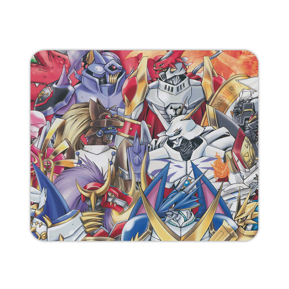 （画像用） Digimon デジタルモンスター/デジモン マウスパッド ステッチ加工 ラバー素材 防水 滑り止め 超薄型 ゲーミング/オフィス対応
