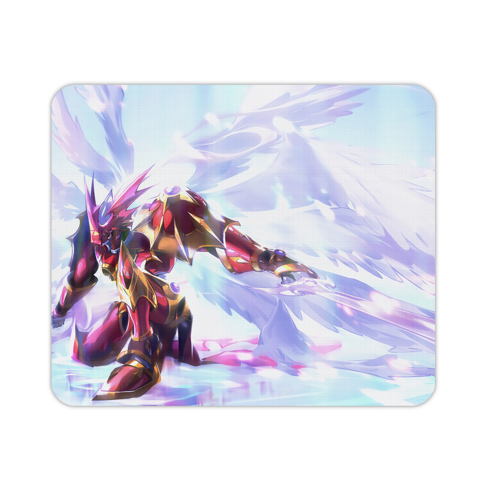 （画像用） Digimon デジタルモンスター/デジモン マウスパッド ステッチ加工 ラバー素材 防水 滑り止め 超薄型 ゲーミング/オフィス対応