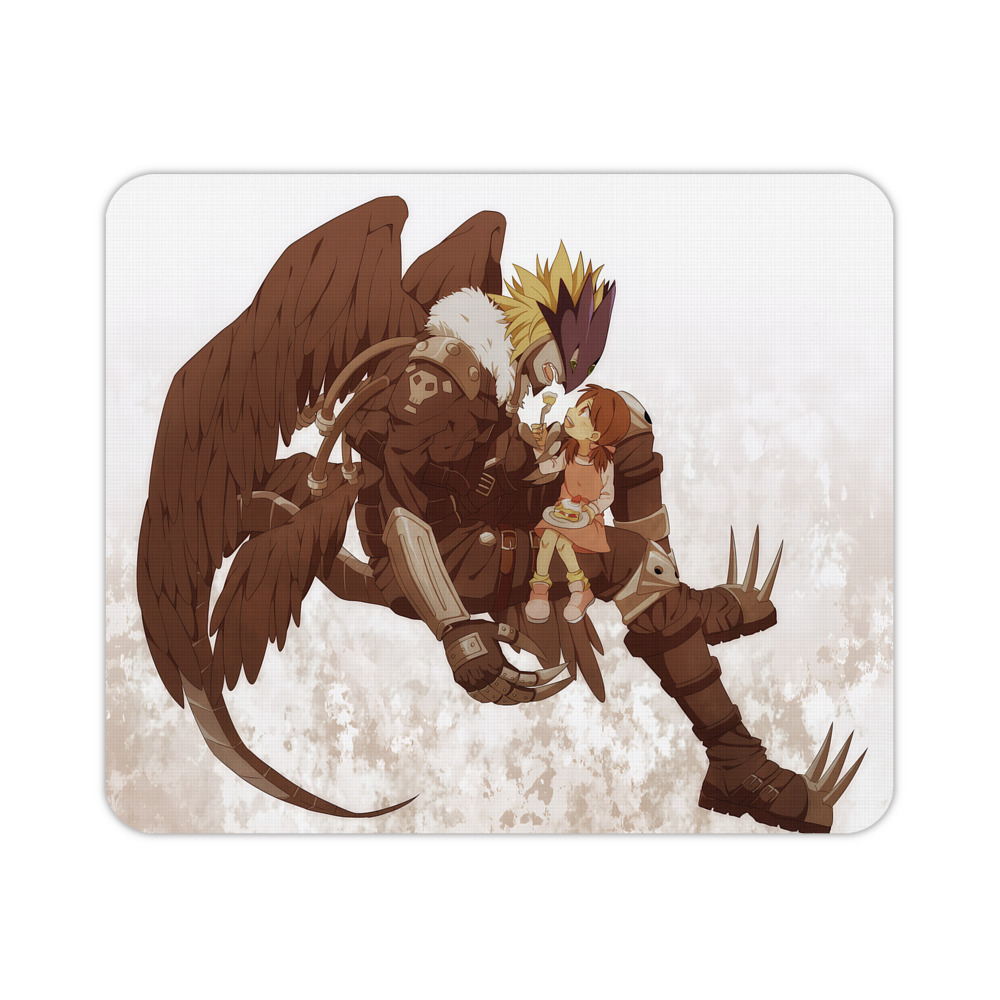 （画像用） Digimon デジタルモンスター/デジモン マウスパッド ステッチ加工 ラバー素材 防水 滑り止め 超薄型 ゲーミング/オフィス対応