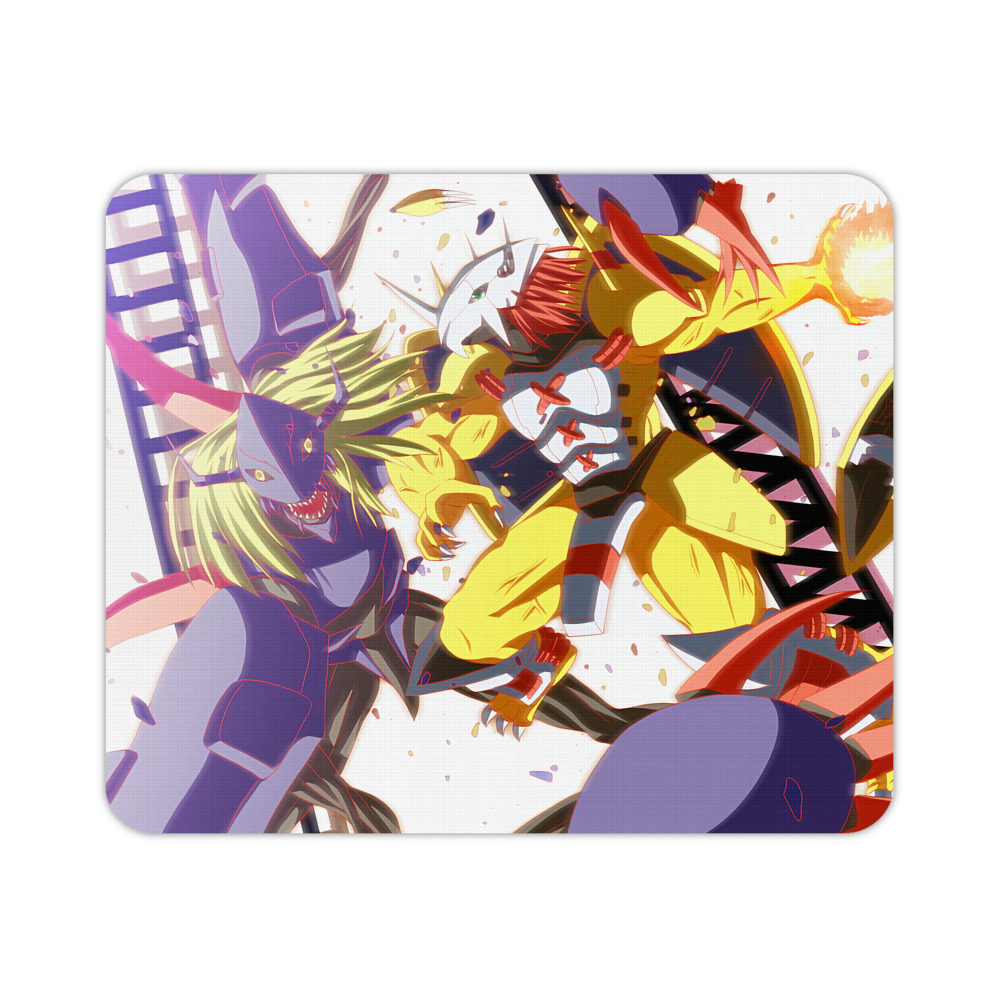 （画像用） Digimon デジタルモンスター/デジモン マウスパッド ステッチ加工 ラバー素材 防水 滑り止め 超薄型 ゲーミング/オフィス対応
