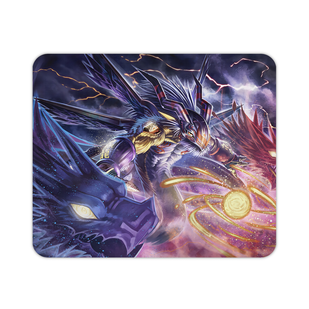 （画像用） Digimon デジタルモンスター/デジモン マウスパッド ステッチ加工 ラバー素材 防水 滑り止め 超薄型 ゲーミング/オフィス対応