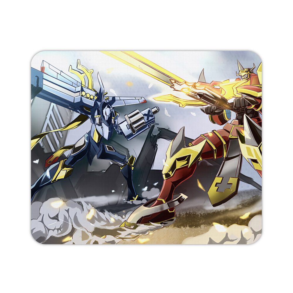 （画像用） Digimon デジタルモンスター/デジモン マウスパッド ステッチ加工 ラバー素材 防水 滑り止め 超薄型 ゲーミング/オフィス対応