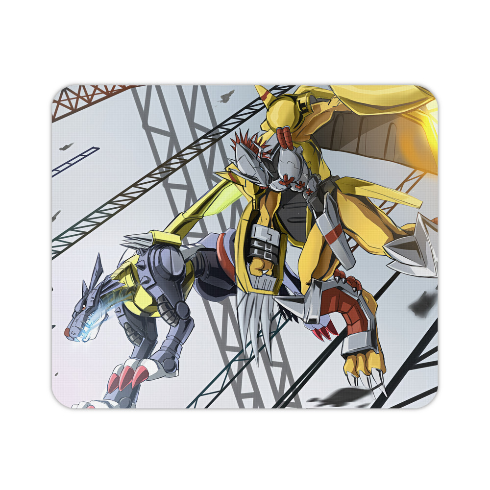 （画像用） Digimon デジタルモンスター/デジモン マウスパッド ステッチ加工 ラバー素材 防水 滑り止め 超薄型 ゲーミング/オフィス対応
