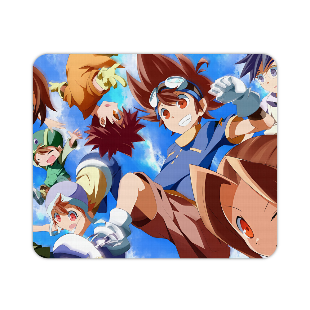 （画像用） Digimon デジタルモンスター/デジモン マウスパッド ステッチ加工 ラバー素材 防水 滑り止め 超薄型 ゲーミング/オフィス対応