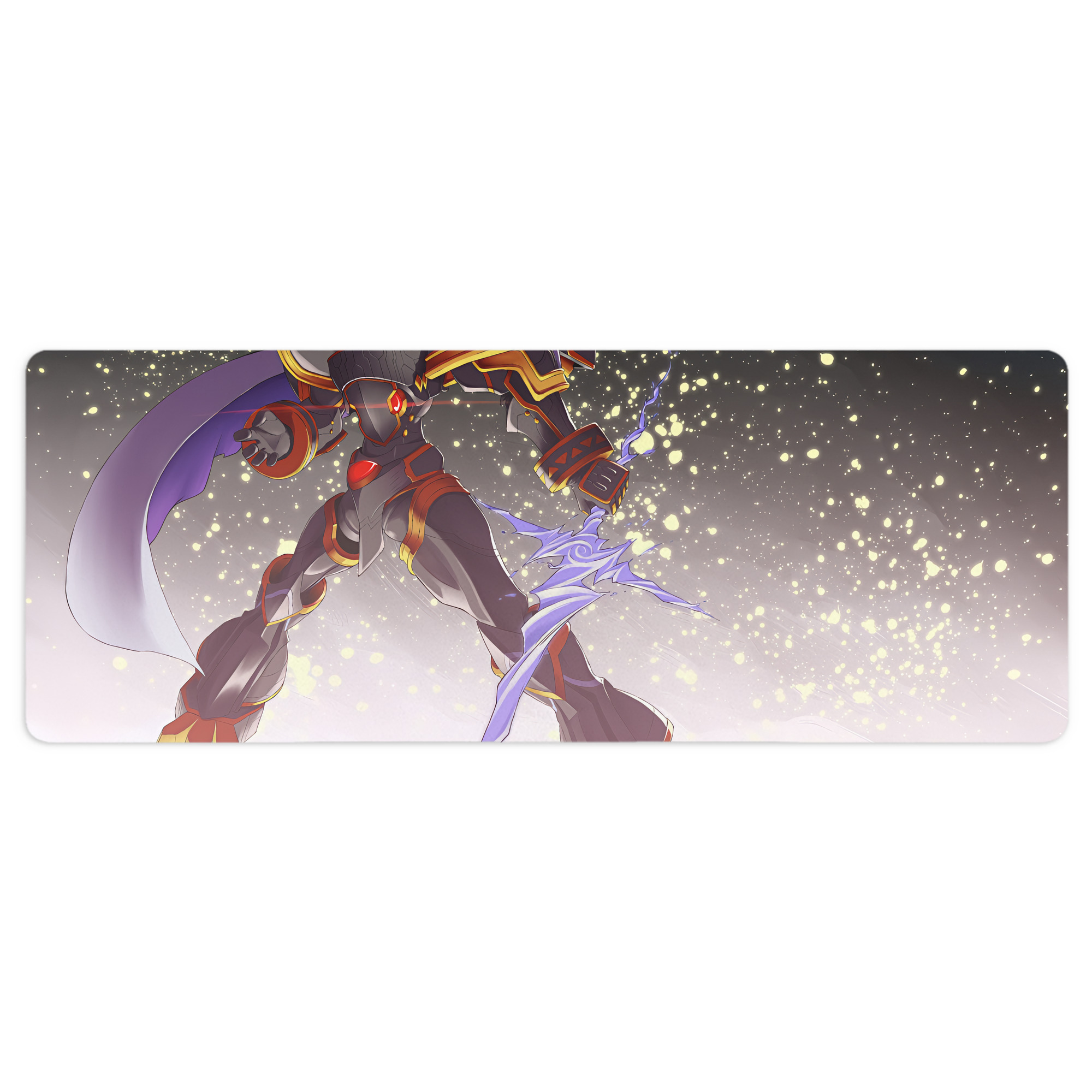 （画像用） Digimon デジタルモンスター/デジモン ステッチ加工 大判デスクマット／滑り止めマウスパッド