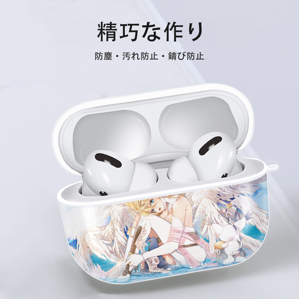 Digimon デジタルモンスター/デジモン 【AirPods Pro用】ハードシェル保護ケース 耐衝撃・防指紋・カラビナ付き商品仕様