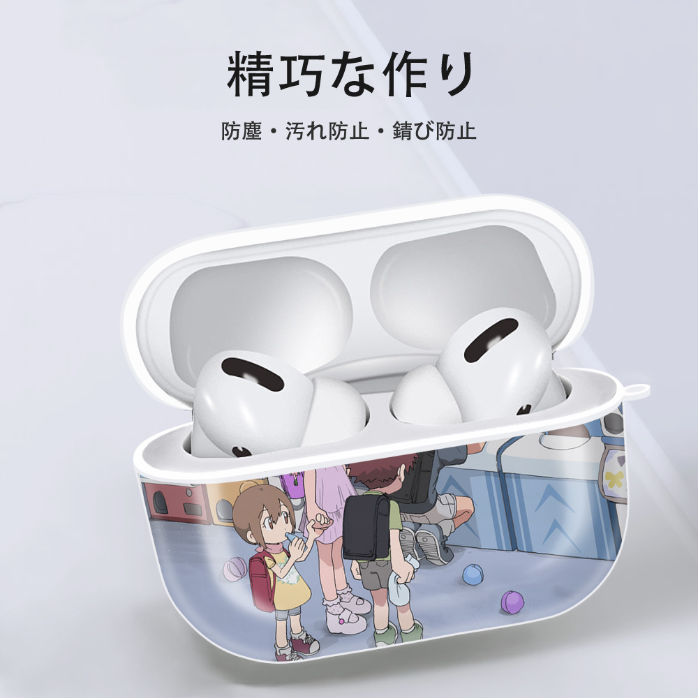 Digimon デジタルモンスター/デジモン 【AirPods Pro用】ハードシェル保護ケース 耐衝撃・防指紋・カラビナ付き商品仕様