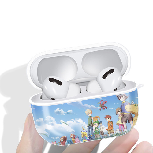 Digimon デジタルモンスター/デジモン 【AirPods Pro用】ハードシェル保護ケース 耐衝撃・防指紋・カラビナ付き商品仕様