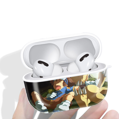 Digimon デジタルモンスター/デジモン 【AirPods Pro用】ハードシェル保護ケース 耐衝撃・防指紋・カラビナ付き商品仕様