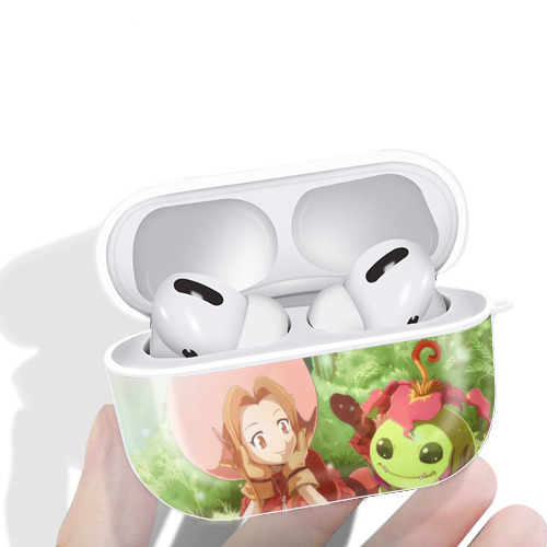 Digimon デジタルモンスター/デジモン 【AirPods Pro用】ハードシェル保護ケース 耐衝撃・防指紋・カラビナ付き商品仕様