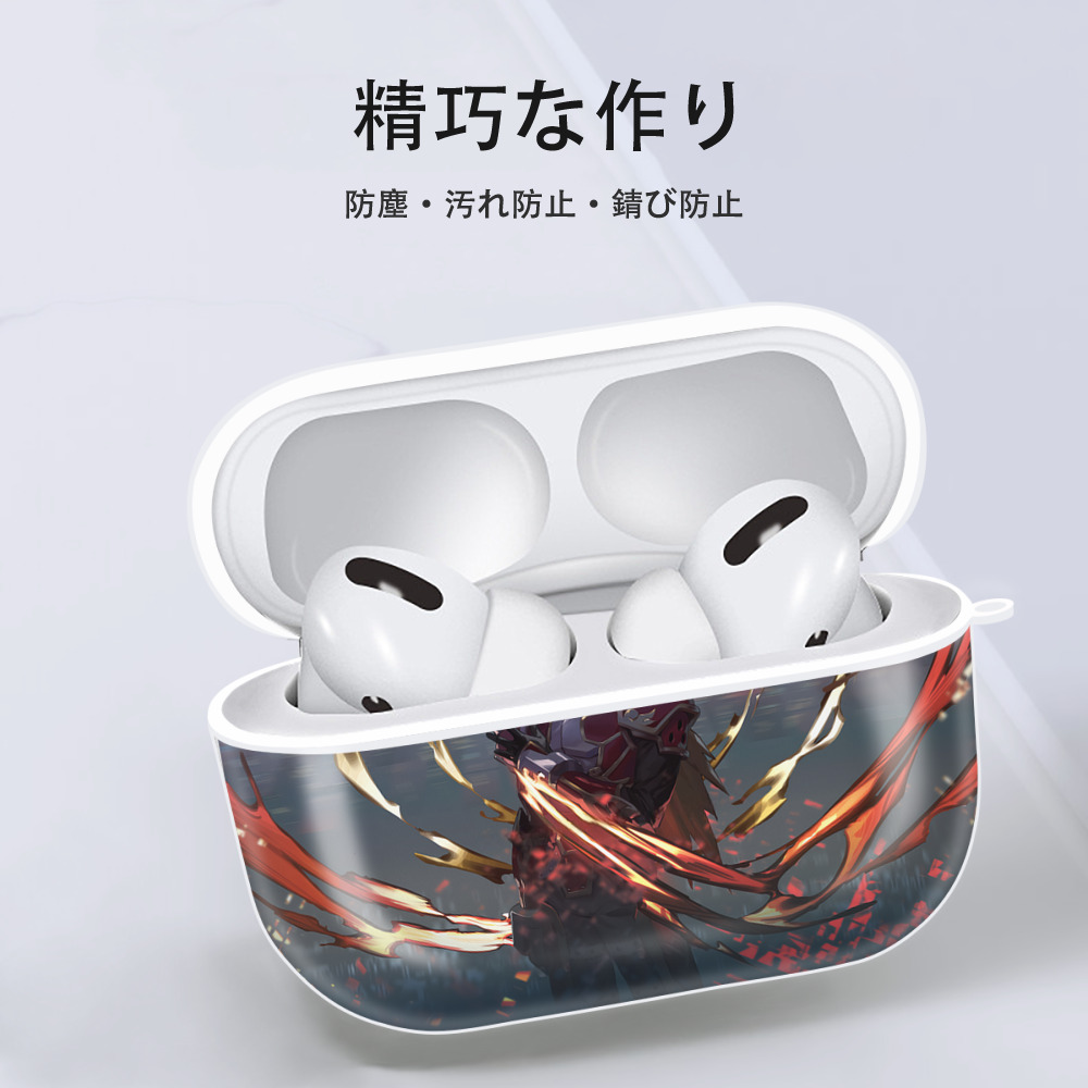 Digimon デジタルモンスター/デジモン 【AirPods Pro用】ハードシェル保護ケース 耐衝撃・防指紋・カラビナ付き商品仕様
