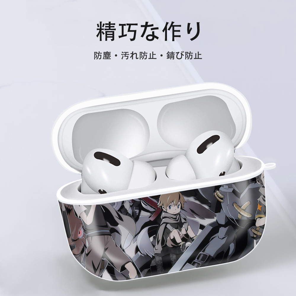 Digimon デジタルモンスター/デジモン 【AirPods Pro用】ハードシェル保護ケース 耐衝撃・防指紋・カラビナ付き商品仕様