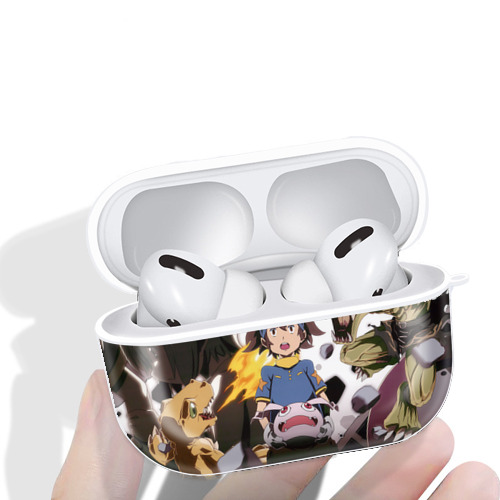 Digimon デジタルモンスター/デジモン 【AirPods Pro用】ハードシェル保護ケース 耐衝撃・防指紋・カラビナ付き商品仕様