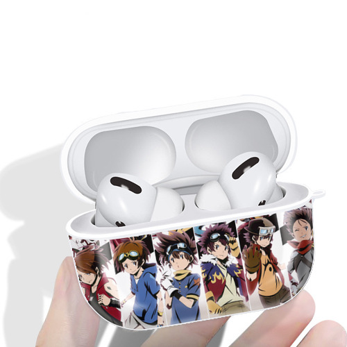 Digimon デジタルモンスター/デジモン 【AirPods Pro用】ハードシェル保護ケース 耐衝撃・防指紋・カラビナ付き商品仕様