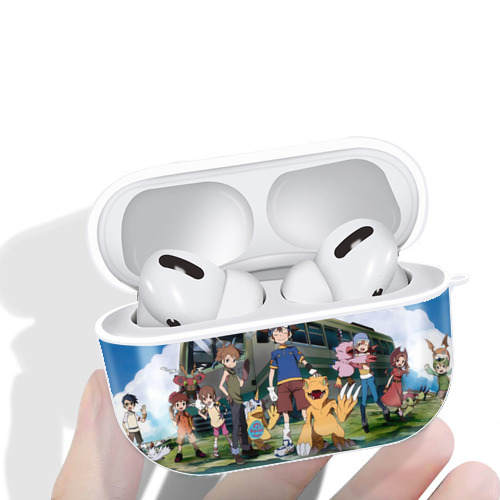 Digimon デジタルモンスター/デジモン 【AirPods Pro用】ハードシェル保護ケース 耐衝撃・防指紋・カラビナ付き商品仕様