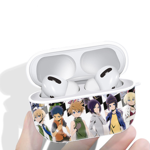 Digimon デジタルモンスター/デジモン 【AirPods Pro用】ハードシェル保護ケース 耐衝撃・防指紋・カラビナ付き商品仕様