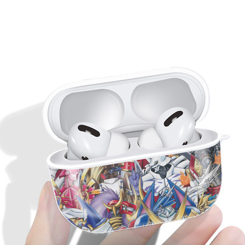 Digimon デジタルモンスター/デジモン 【AirPods Pro用】ハードシェル保護ケース 耐衝撃・防指紋・カラビナ付き商品仕様