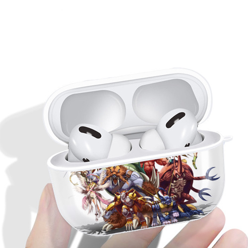 Digimon デジタルモンスター/デジモン 【AirPods Pro用】ハードシェル保護ケース 耐衝撃・防指紋・カラビナ付き商品仕様