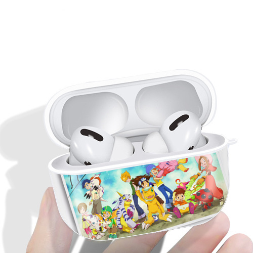 Digimon デジタルモンスター/デジモン 【AirPods Pro用】ハードシェル保護ケース 耐衝撃・防指紋・カラビナ付き商品仕様