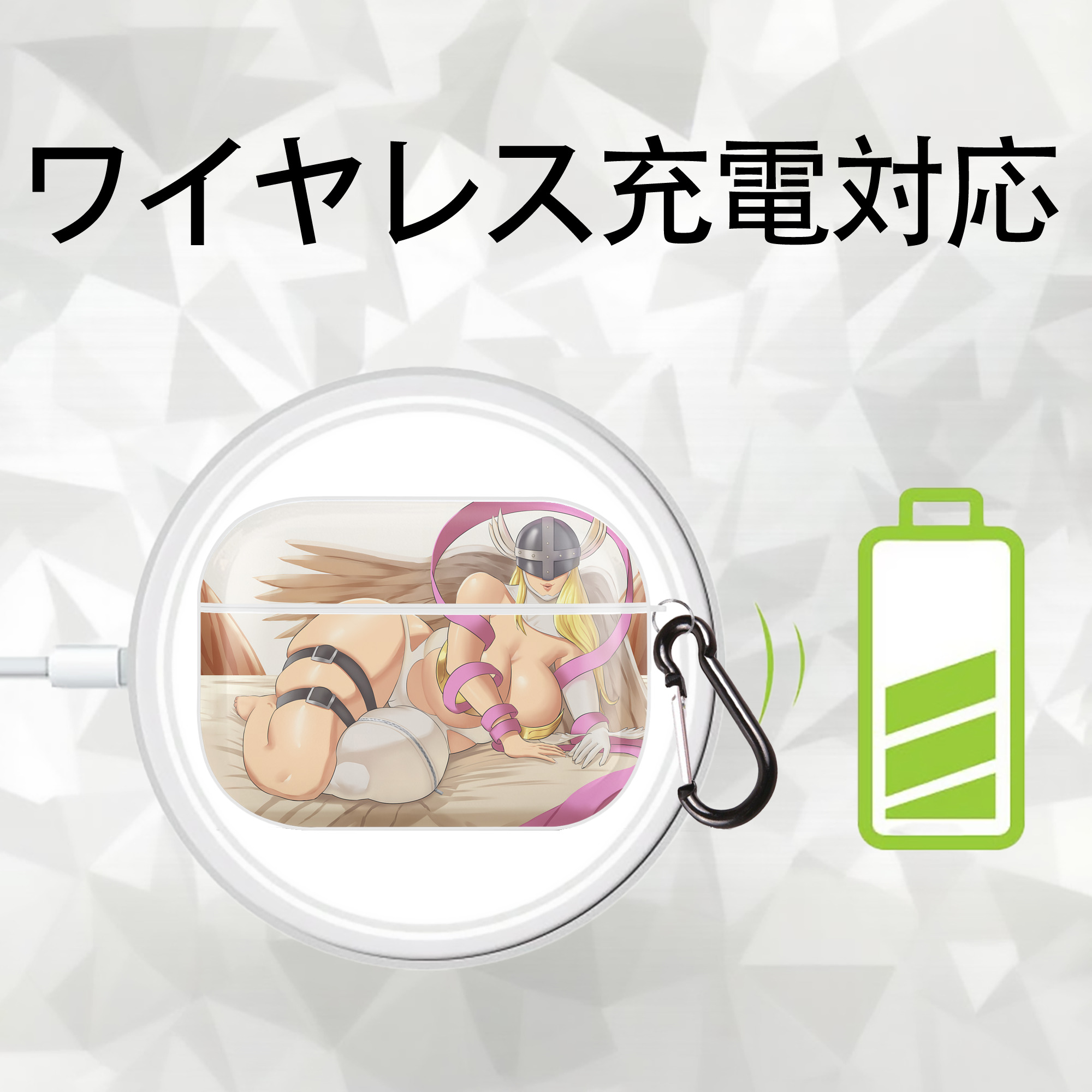 Digimon デジタルモンスター/デジモン 【AirPods Pro用】ハードシェル保護ケース 耐衝撃・防指紋・カラビナ付き商品仕様