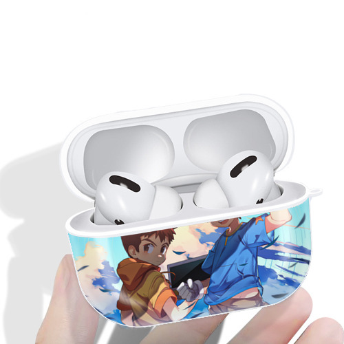 Digimon デジタルモンスター/デジモン 【AirPods Pro用】ハードシェル保護ケース 耐衝撃・防指紋・カラビナ付き商品仕様