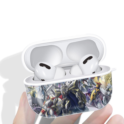 Digimon デジタルモンスター/デジモン 【AirPods Pro用】ハードシェル保護ケース 耐衝撃・防指紋・カラビナ付き商品仕様