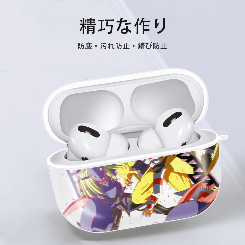 Digimon デジタルモンスター/デジモン 【AirPods Pro用】ハードシェル保護ケース 耐衝撃・防指紋・カラビナ付き商品仕様