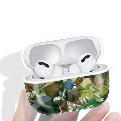 Digimon デジタルモンスター/デジモン 【AirPods Pro用】ハードシェル保護ケース 耐衝撃・防指紋・カラビナ付き商品仕様