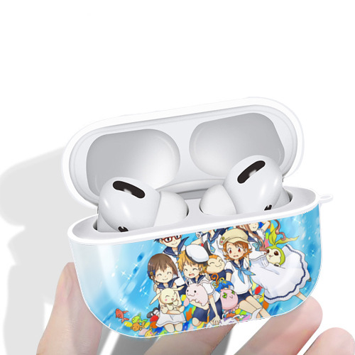 Digimon デジタルモンスター/デジモン 【AirPods Pro用】ハードシェル保護ケース 耐衝撃・防指紋・カラビナ付き商品仕様