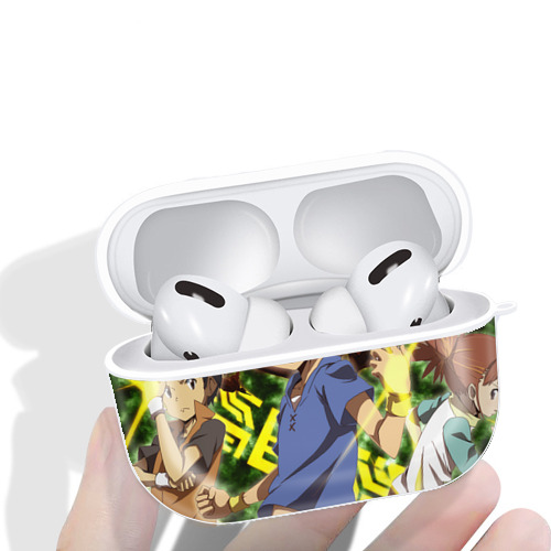 Digimon デジタルモンスター/デジモン 【AirPods Pro用】ハードシェル保護ケース 耐衝撃・防指紋・カラビナ付き商品仕様
